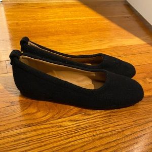 Aquatalia cashmere flats